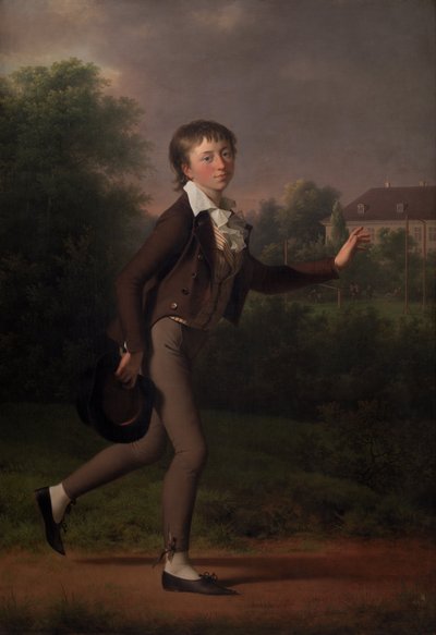 A Running Boy by Jens Juel